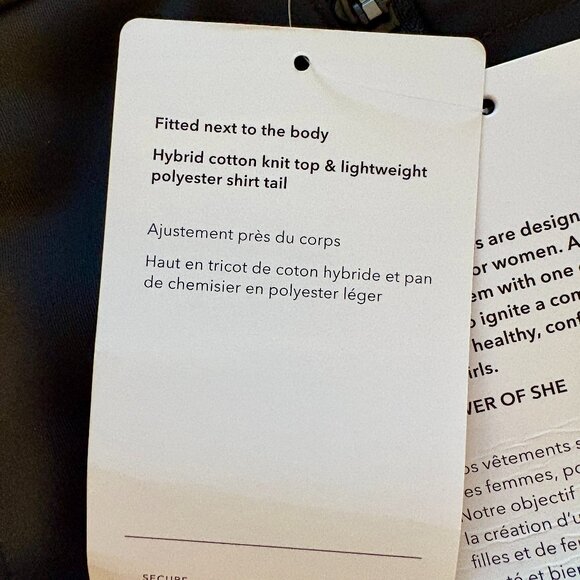 NWT Athleta Peak Hybrid Fleece Tight - Picture 7 of 7